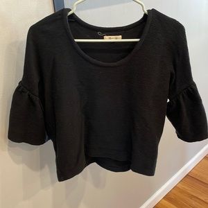 Madewell Ruffle Sleeve. Size XS